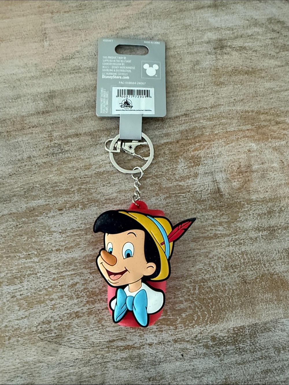 Disney Pinocchio Hand Sanitizer Holder